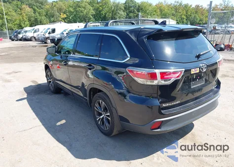 2016 Toyota Highlander Xle V6 from USA, damaged, VIN 5TDJKRFH1GS504371